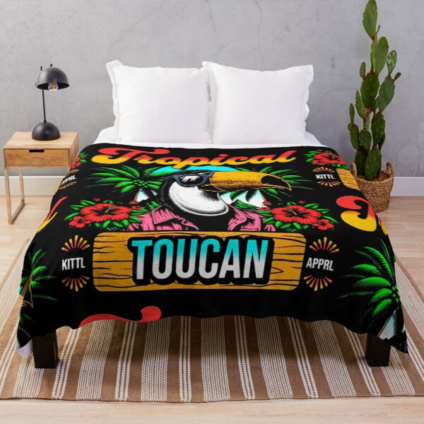 Aperçu de l'œuvre Tropical Toucan créée et vendue par UZRWRLD .