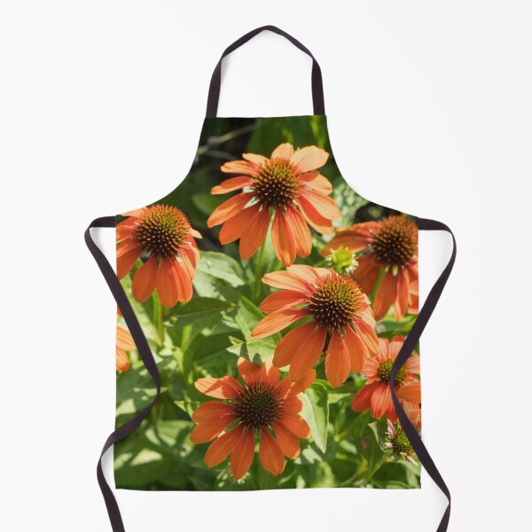 Item preview, Cheery Orange Echinacea Coneflowers designed and sold by Georgia Mizuleva.