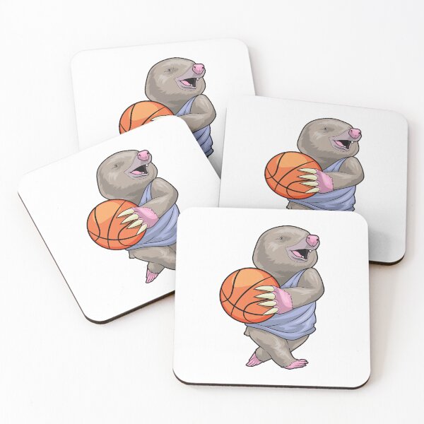 Item preview, Mole Basketball player Basketball designed and sold by Snabdesign84.