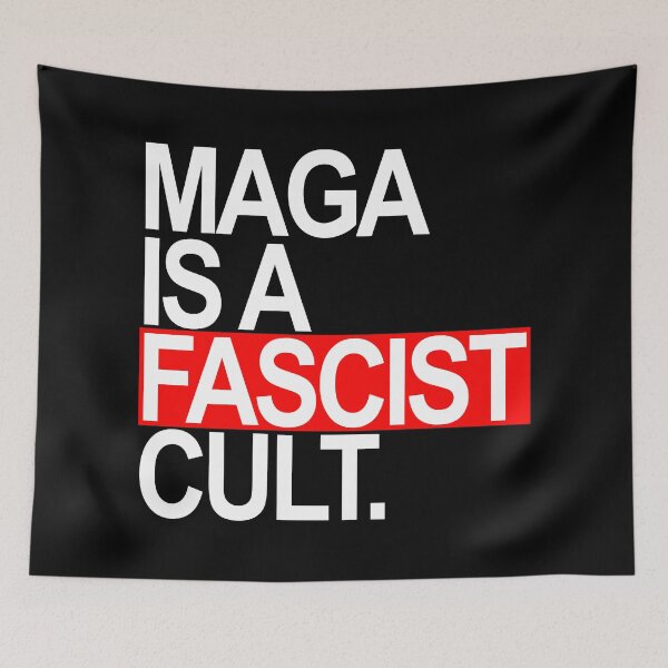 Item preview, MAGA is a FASCIST Cult (red) designed and sold by Thelittlelord.