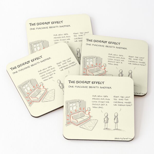 Item preview, The Diderot Effect designed and sold by Sketchplanations.