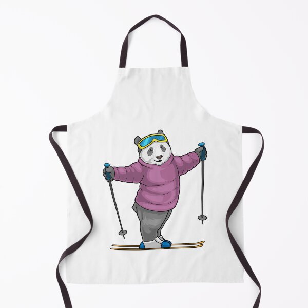 Item preview, Panda Skier Ski Winter sports designed and sold by Snabdesign84.