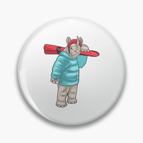 Item preview, Rhino Skier Ski Winter sports designed and sold by Snabdesign84.