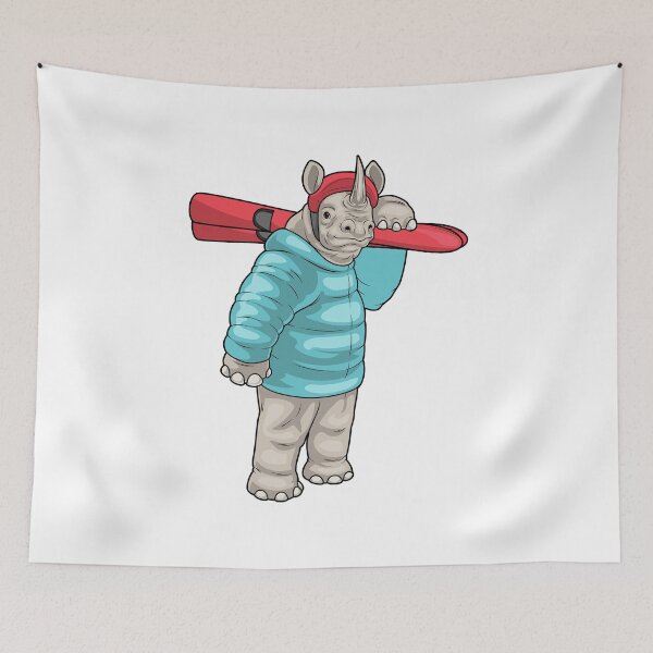Item preview, Rhino Skier Ski Winter sports designed and sold by Snabdesign84.