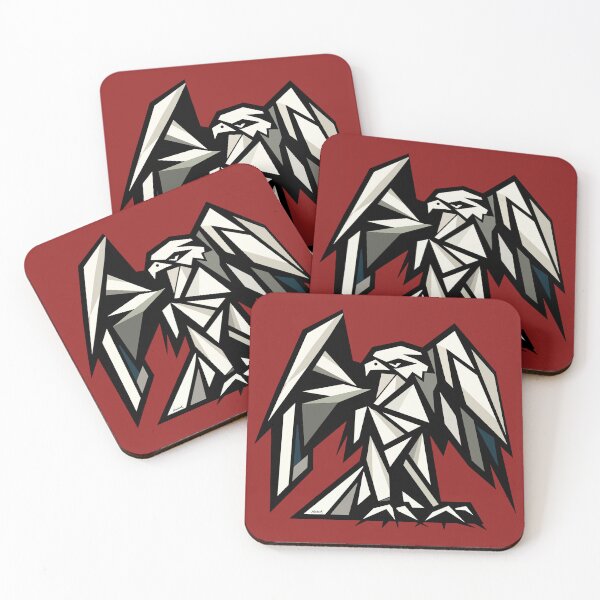 Item preview, Cubist eagle designed and sold by Nurduak.