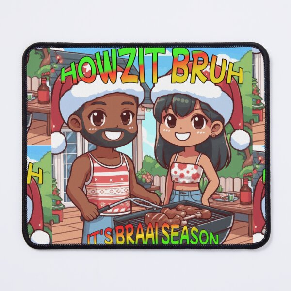 Item preview, Howzit Bruh, it's braai season designed and sold by ARMYPLUGCO.