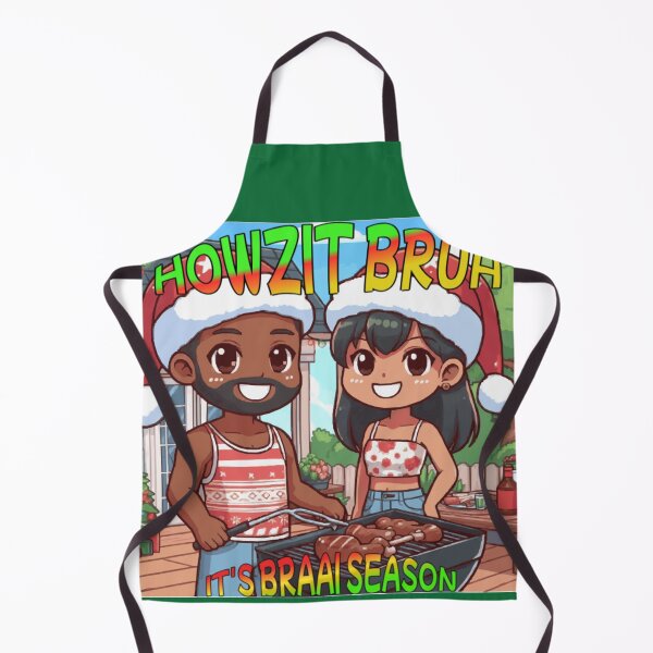 Item preview, Howzit Bruh, it's braai season designed and sold by ARMYPLUGCO.