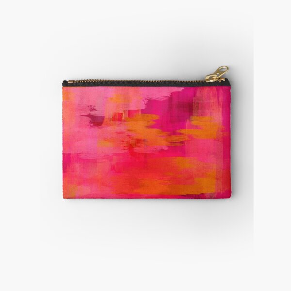 Item preview, "Abstract pinks oranges brushstrokes" designed and sold by MarCanton.