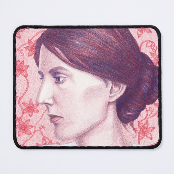Item preview, portrait of writer Virginia Woolf designed and sold by EllenLambrichts.
