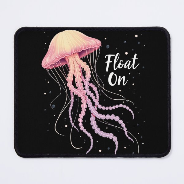 Item preview, Float On – Glowing Jellyfish designed and sold by nbg2012.