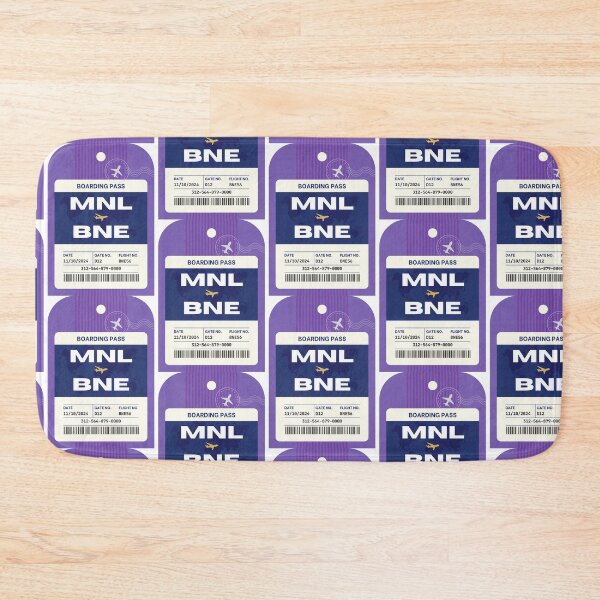 Item preview, Manila to Brisbane Australia Boarding Pass designed and sold by Local Folk.