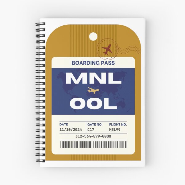 Item preview, Manila to Gold Coast Australia Boarding Pass designed and sold by Local Folk.