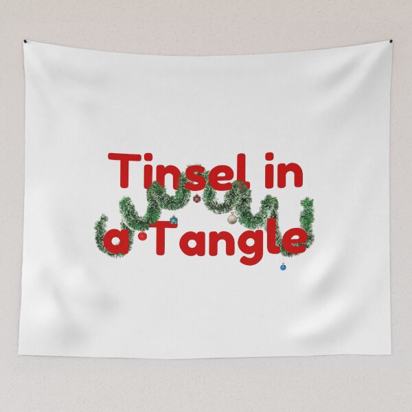 Item preview, Tinsel in a tangle designed and sold by FikaCreation.