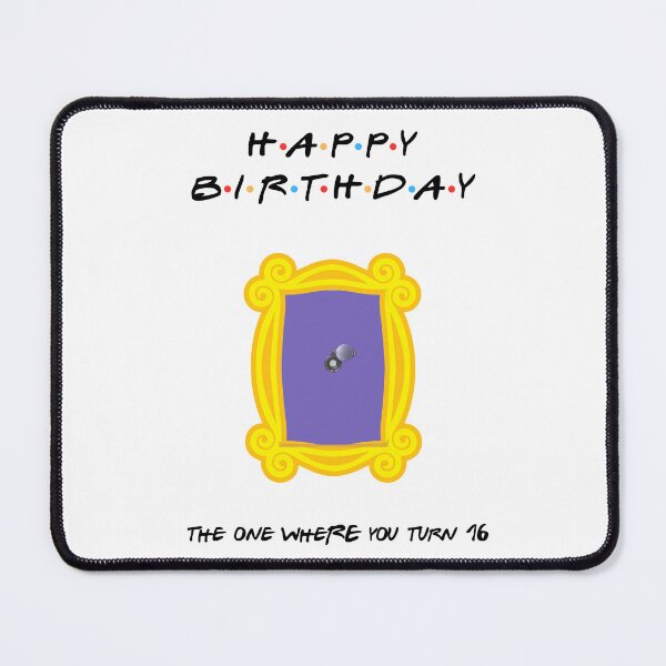 Item preview, The One Where You Turn 16 | 16th Birthday Card | 16th Birthday Gifts | designed and sold by CatCreatesDIY.