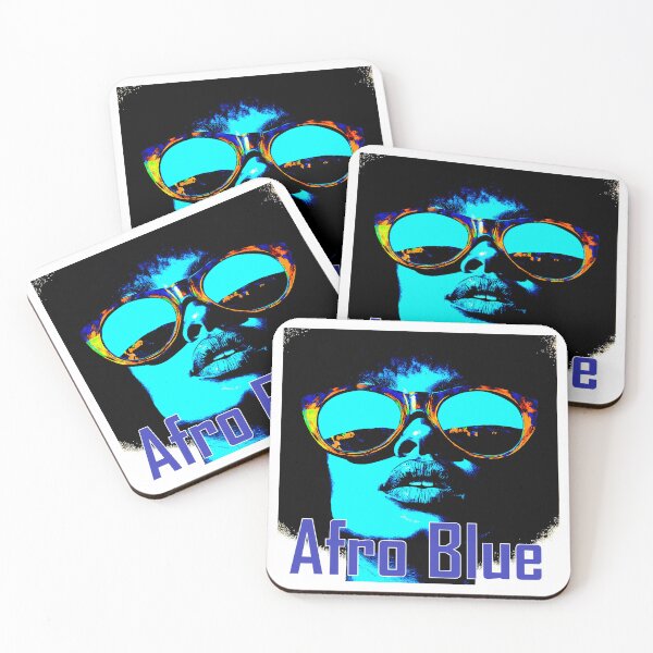 Item preview, Afro Blue - Design 1 designed and sold by JoeNeckbone's Hangout.