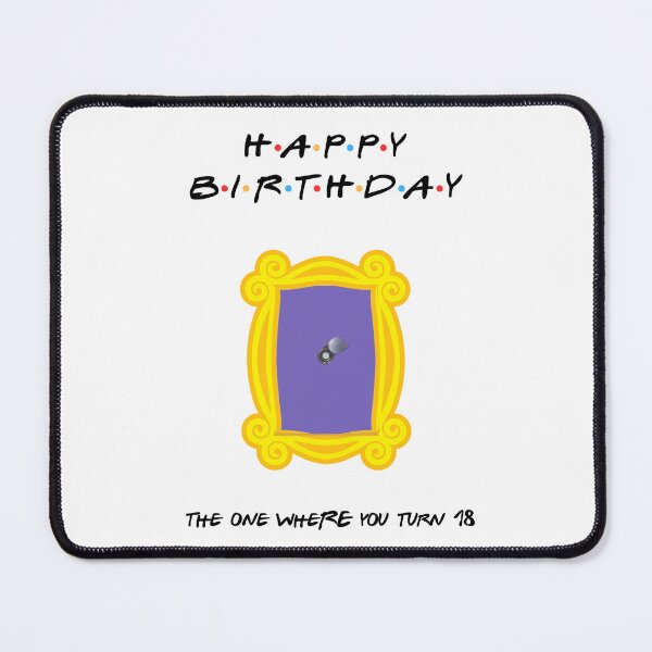 Item preview, The One Where You Turn 18 | 18th Birthday Card | 18th Birthday Gifts | designed and sold by CatCreatesDIY.