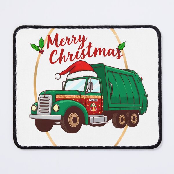 Item preview, Merry Christmas, bin truck  designed and sold by kjp-design.
