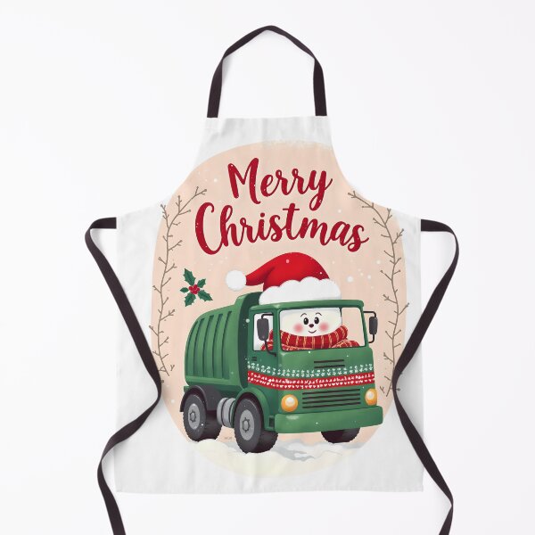 Item preview, Merry Christmas, Bin Truck 02 designed and sold by kjp-design.