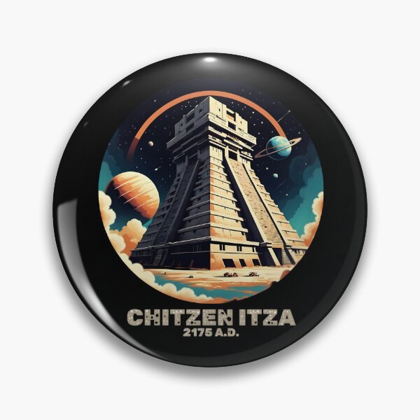 Vista previa del artículo con la obra «CHITZEN ITZA 2175 d.C.», diseñado y vendido por DN7TEES.