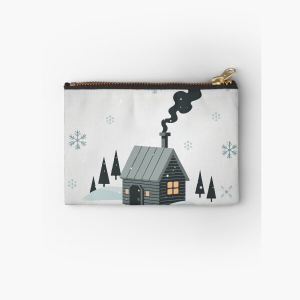 Item preview, Winter Cottage - Cabin Amid the Snow designed and sold by e-milka.