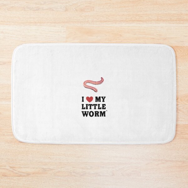 Item preview, I Love My Little Worm designed and sold by James Fosdike.