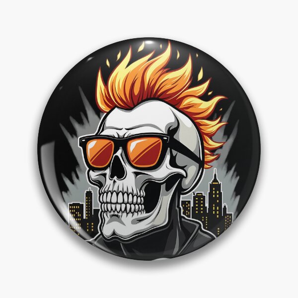 Item preview, Raíces punk - Mohawk llameante designed and sold by nbg2012.