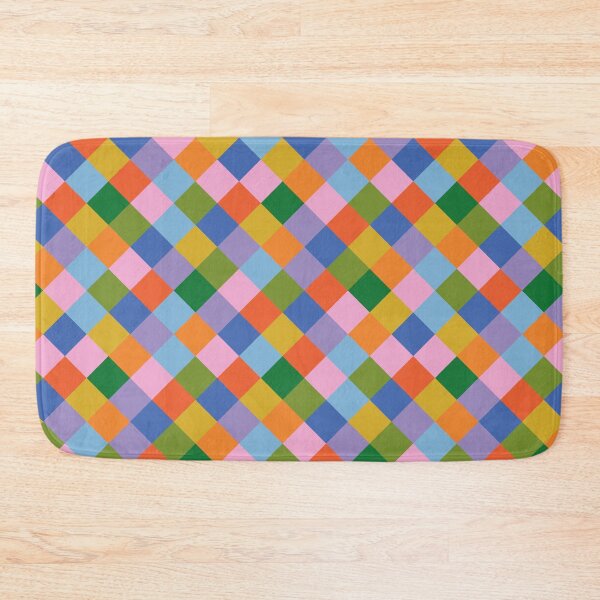 Item preview, Checkered Diamonds - Groovy Nostalgia (dp318-4-2B) designed and sold by DuckyRubin.