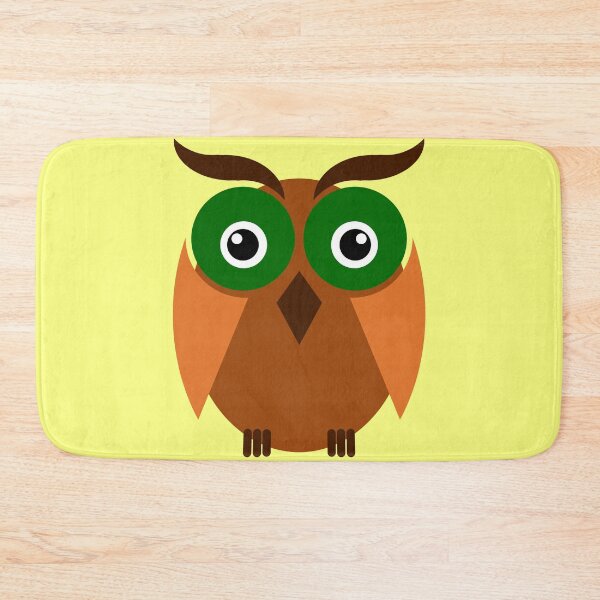 Item preview, Adorable colorful painted owl designed and sold by mikistudio.