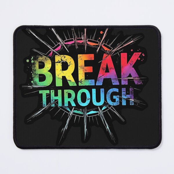 Item preview, Break Through Rainbow Inspirational Motivational Design designed and sold by zofron.