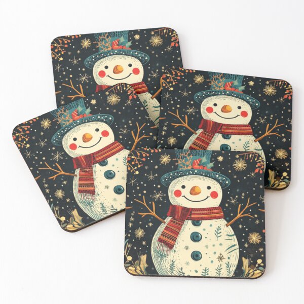 Item preview, Snowman Neon Christmas designed and sold by chomdesign.