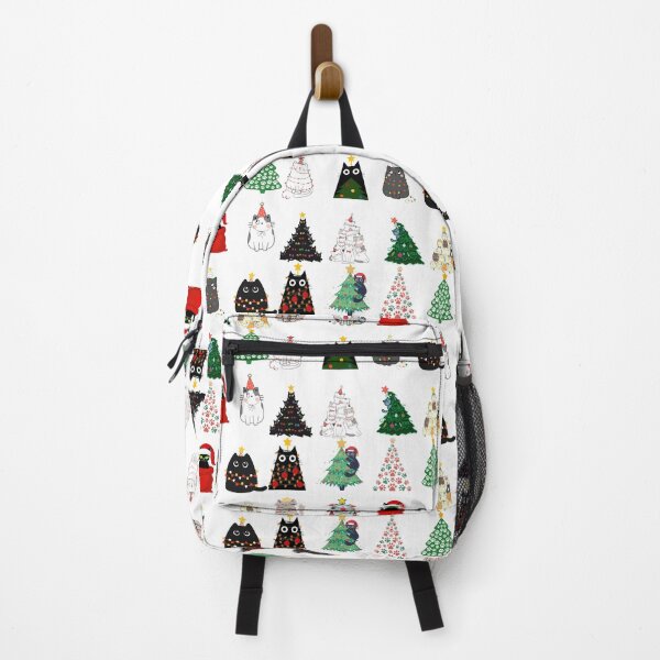 Item preview, Christmas Cat Design - Festive Holiday Art for Cat Lovers designed and sold by QuirkieCrafts.