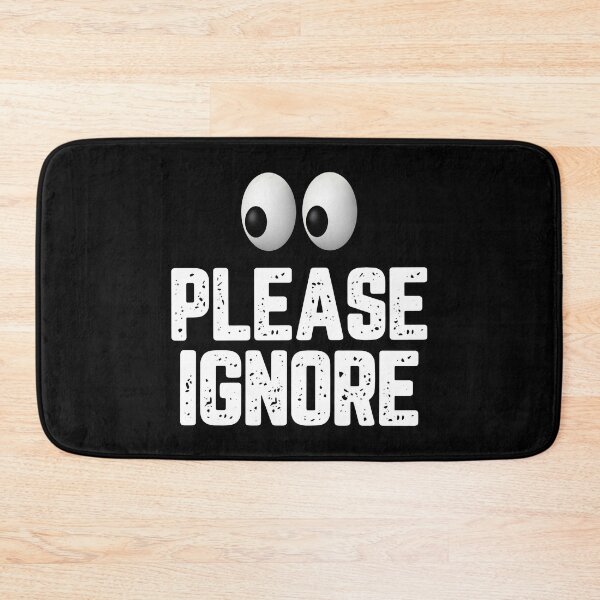 Item preview, Please Ignore designed and sold by 87-Aesthetics.