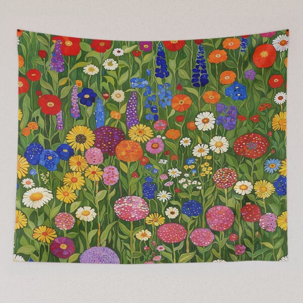 Item preview, Flower Garden Gustav Klimt designed and sold by maniacfitness.
