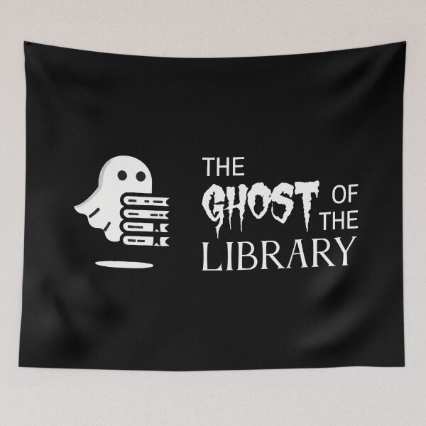 Item preview, The Ghost Of The Library designed and sold by Me-Meme.