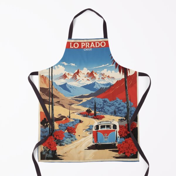 Item preview, Lo Prado Chile Retro Vintage Poster Tourism designed and sold by TravelersGems.