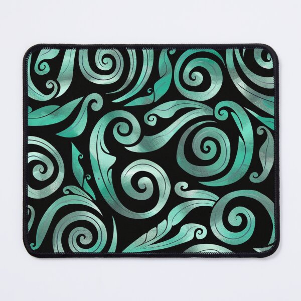 Item preview, New Zealand Māori Paua Pattern Koru Design 103 designed and sold by GrinGalore.