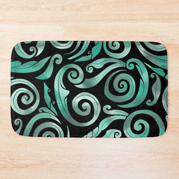 Item preview, New Zealand Māori Paua Pattern Koru Design 103 designed and sold by GrinGalore.
