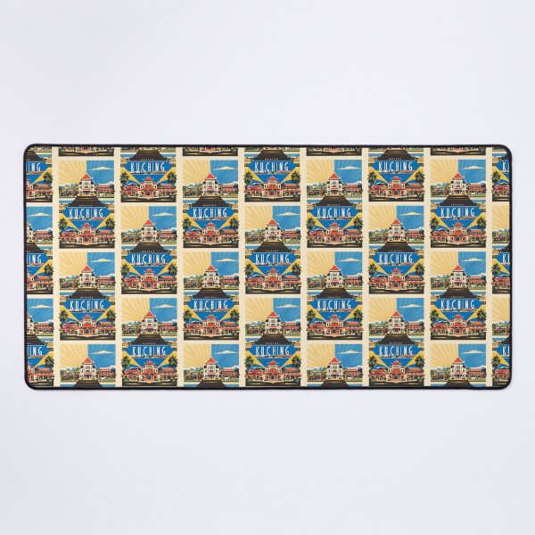 Item preview, Kuching Malaysia Vintage Travel Tourism designed and sold by TravelersGems.