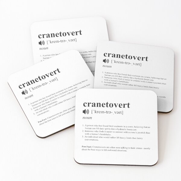 Item preview, Cranetovert (Black) designed and sold by Heavy Machinery.