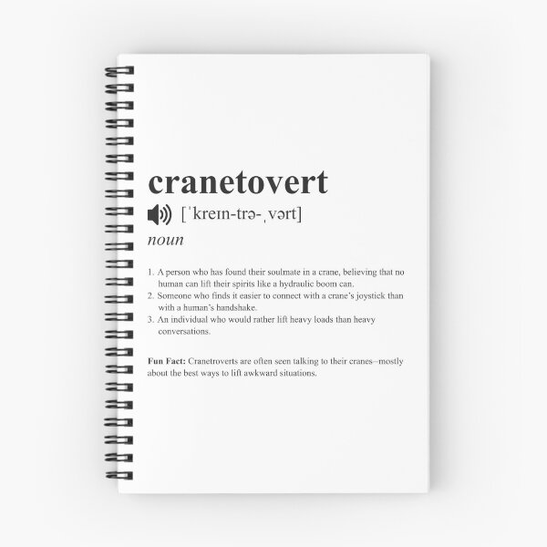 Item preview, Cranetovert (Black) designed and sold by Heavy Machinery.