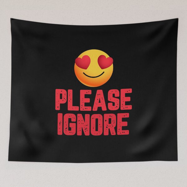 Item preview, Please Ignore designed and sold by 87-Aesthetics.