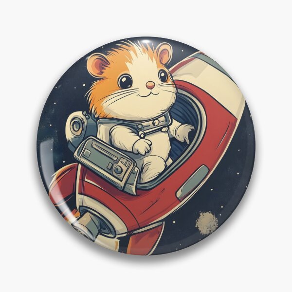 Item preview, Space Rocket Hamster designed and sold by Alx-Design.