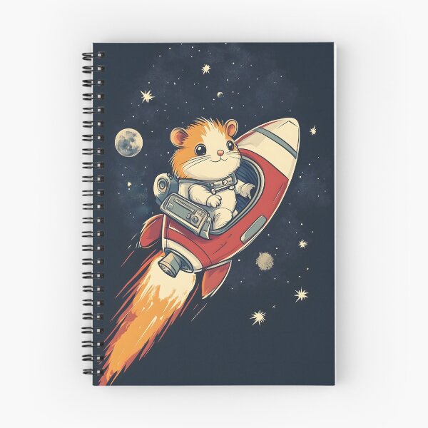 Item preview, Space Rocket Hamster designed and sold by Alx-Design.