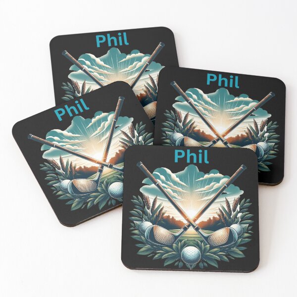 Item preview, Phil with Golf Clubs designed and sold by bonnieleigh6902.