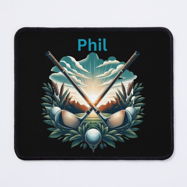 Item preview, Phil with Golf Clubs designed and sold by bonnieleigh6902.