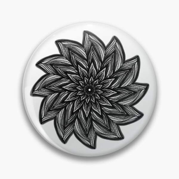 Item preview, Floral decoration mandala designed and sold by Enchantress_8 .