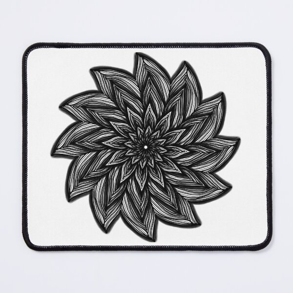 Item preview, Floral decoration mandala designed and sold by Enchantress_8 .