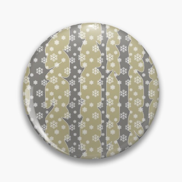Item preview, Winter, snowy forest in Scandinavian style/pastel brown background and gray trees designed and sold by My-fake-places.