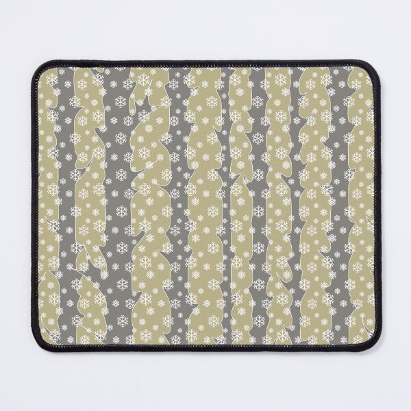 Item preview, Winter, snowy forest in Scandinavian style/pastel brown background and gray trees designed and sold by My-fake-places.