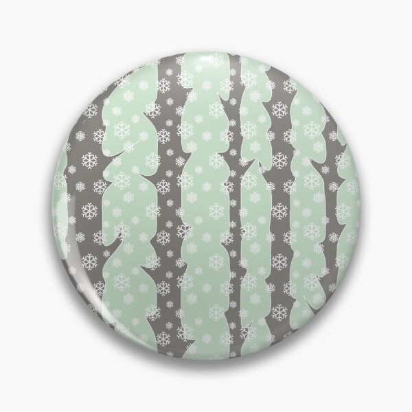 Item preview, Winter, snowy forest in Scandinavian style/pastel azure blue background and gray trees designed and sold by My-fake-places.